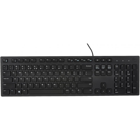 Keyboard Dell, wired, USB, EST