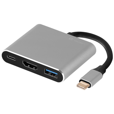 Arvuti Dokk TRACER A-1 , USB-C, HDMI 4K, USB 3.1, PDW 100W