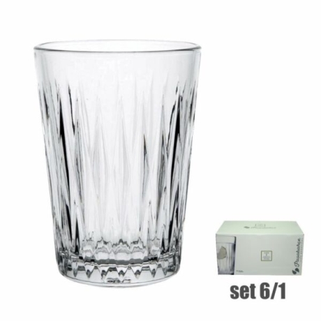 Glasses LUZIA LONG DRINK 35CL 6 pcs