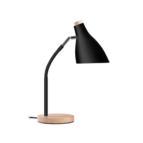 Table lamp Scandi black, AC, E27 max 40W